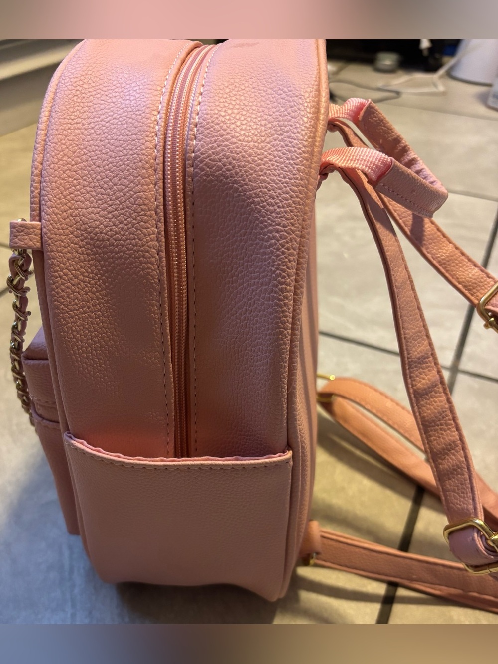 Pokemon Pikachu & Eevee Gold Chain Mini Backpack - Picture 4 of 8